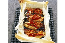 Baked fish fillets