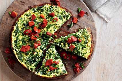 Full-of-greens frittata