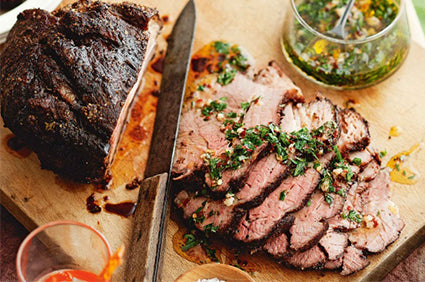 Slow-cooked lemon-paprika beef
