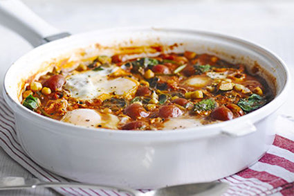 Spicy Moroccan Eggs