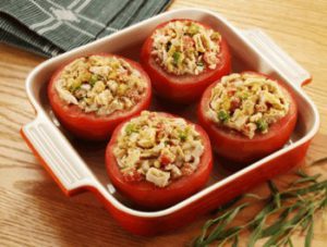 Tuna-Stuffed Tomatoes