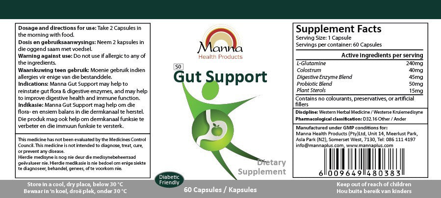 Manna Gut and Candida Support