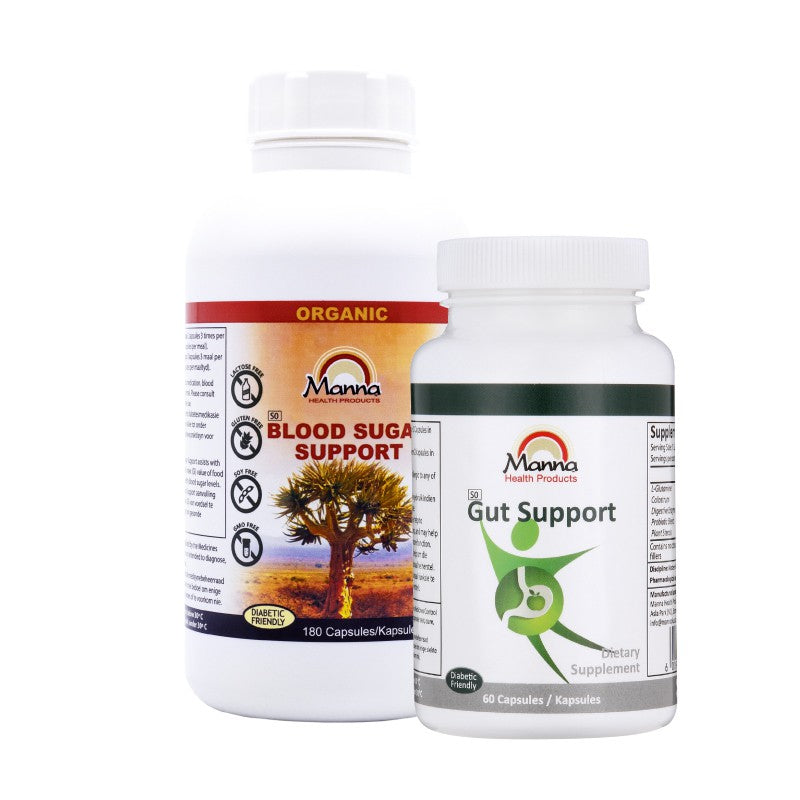 Manna Blood Sugar 180 and Gut Support Special