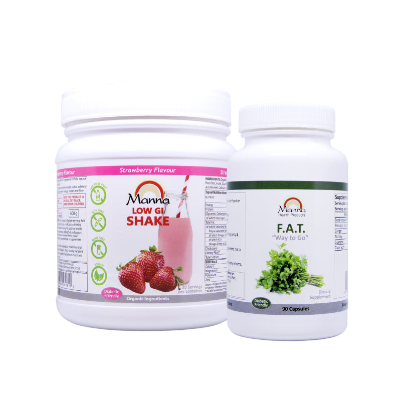 Manna Low GI Shake & F.a.t.(Way to Go)
