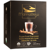 MannaBrew Superfood Espresso 1kg packaging on a transparent background