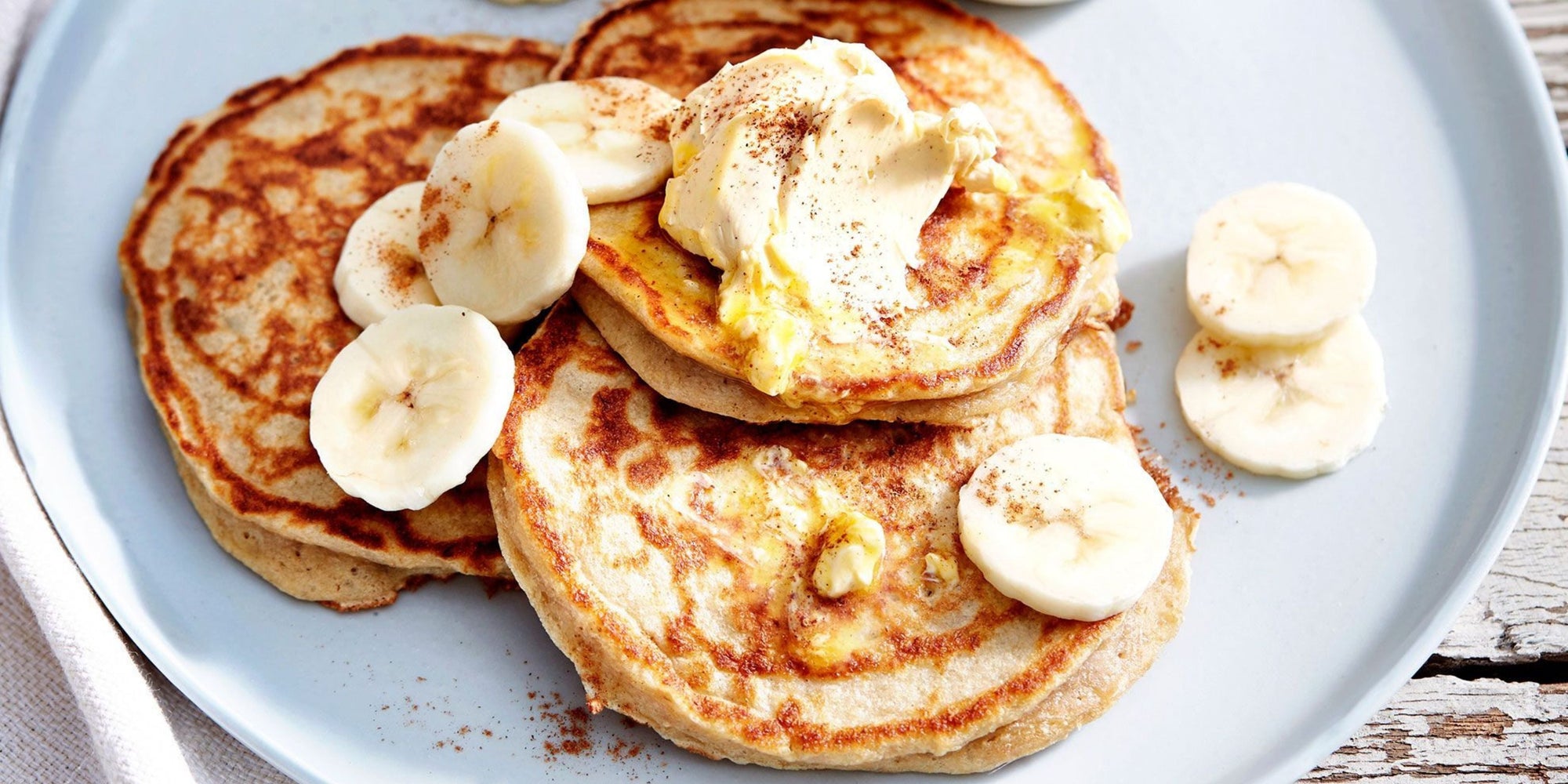 Gluten-Free Banana Oat Pancakes (Low-GI)