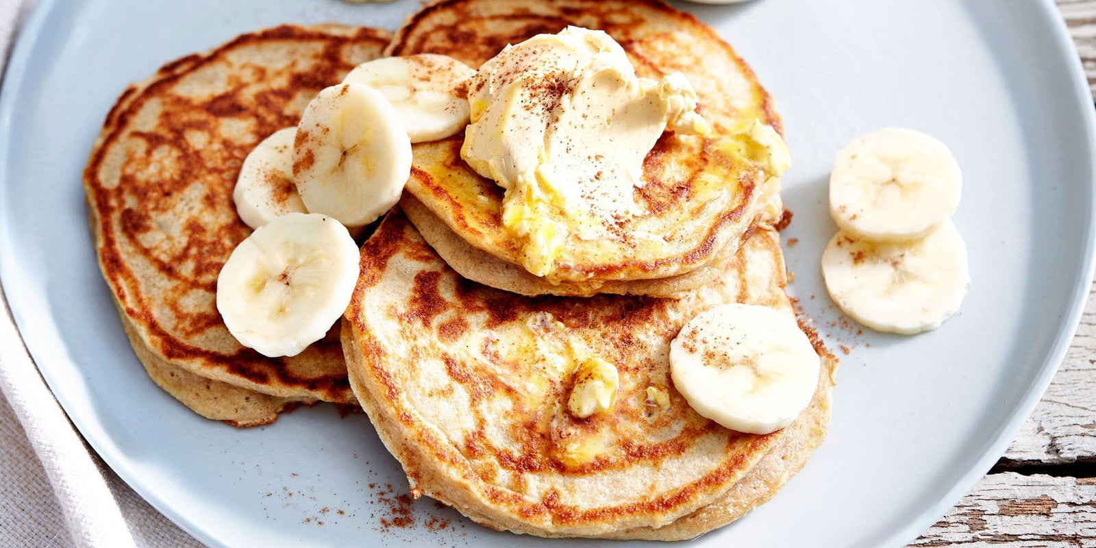 Gluten-Free Banana Oat Pancakes (Low-GI)
