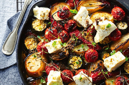 Greek veggie bake