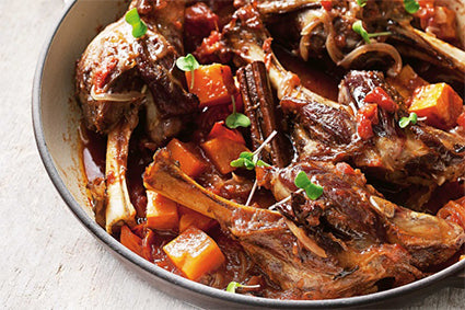 Lamb Shanks with Star Anise & Sweet Potato