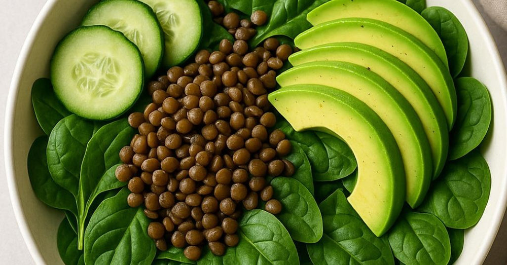 Lentil & Spinach Power Bowl