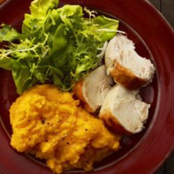 Mashed Roasted Squash and Garlic