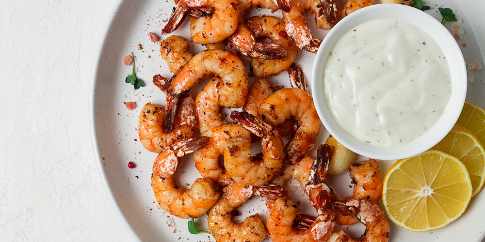 Fresh Prawns with Lemon Butter (Low-GI)