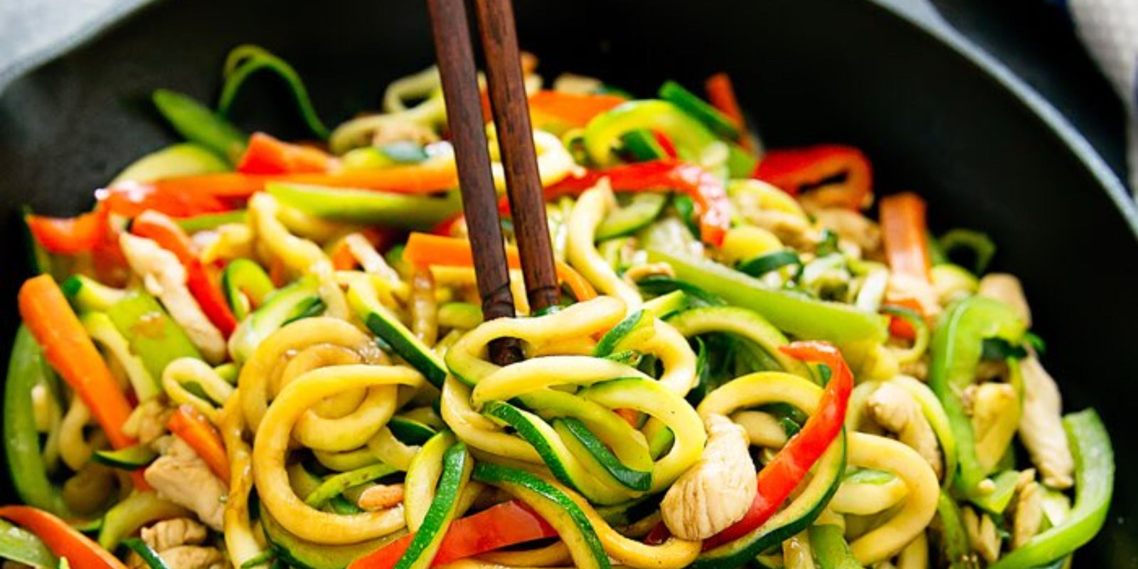 Zucchini Noodle Stir-Fry