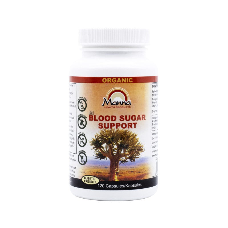 Manna Blood Sugar Support 120’s