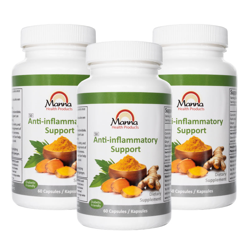 Manna Anti-Inflammatory Support 3 month supply