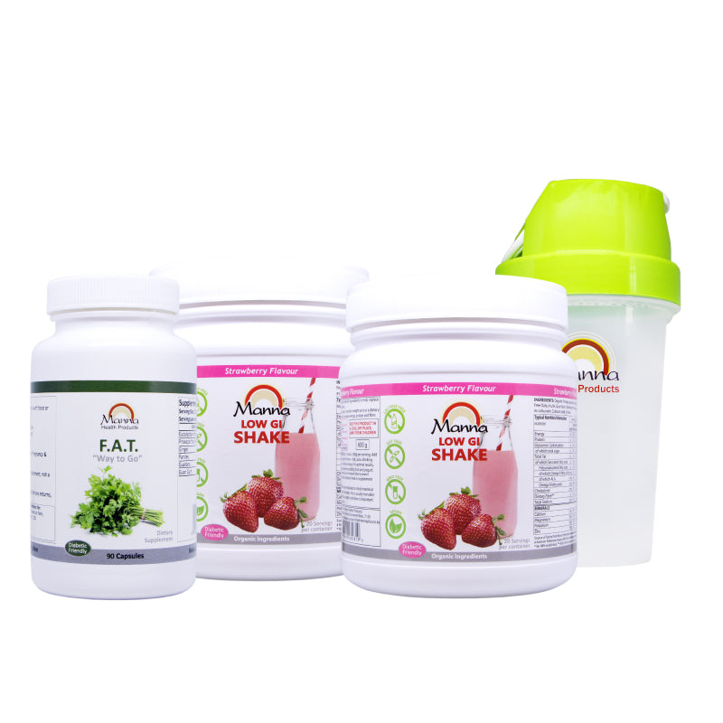 Weight Loss Combo – 2 Shakes, F.A.T. “Way to Go”, Free Shaker