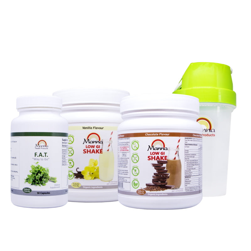 Weight Loss Combo – 2 Shakes, F.A.T. “Way to Go”, Free Shaker