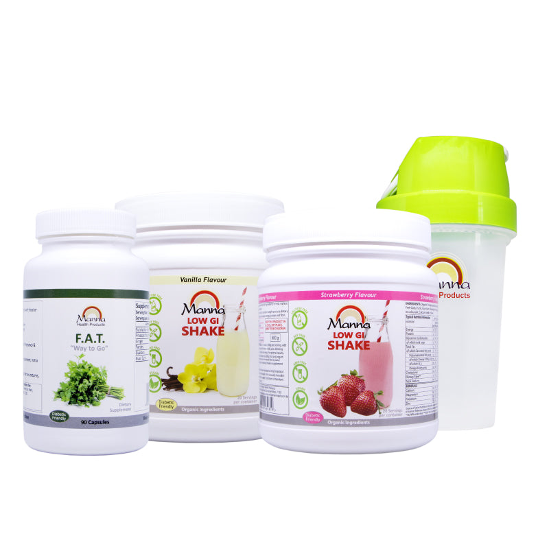 Weight Loss Combo – 2 Shakes, F.A.T. “Way to Go”, Free Shaker