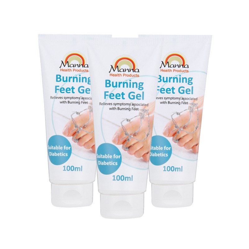 Manna Burning Feet Gel – 3 Pack