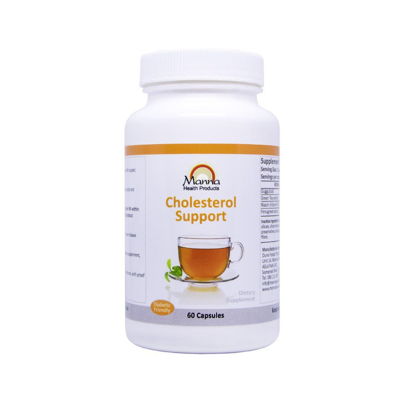 Manna Cholesterol Support herbal supplement for balancing cholesterol and supporting heart health