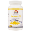 Manna Omega 3 Salmon Oil natural omega-3 supplement for heart health, brain function, and joint support